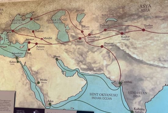 map-of-silk-road