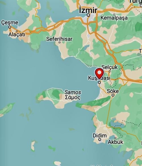 map-of-kusadasi-turkey