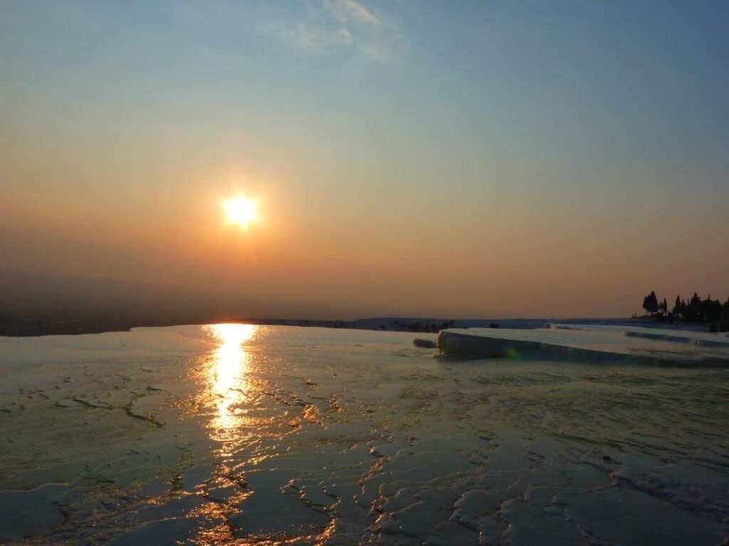 Sunset-at-pamukkale